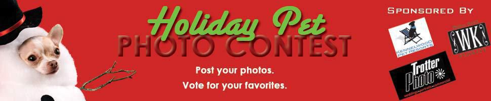 Holiday Pet Photo Contest