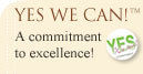 Walter Knoll Florist "Yes We Can" Commitment