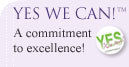 Walter Knoll Florist "Yes We Can" Commitment