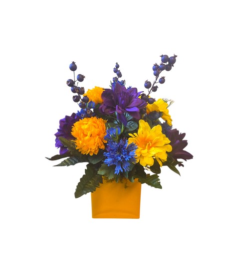 Designer's Choice: Faux Floral Cube