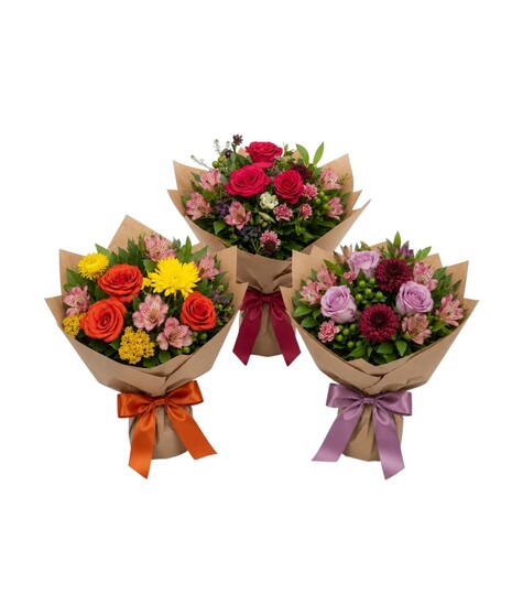 Farm Fresh Wrapped Bouquet
