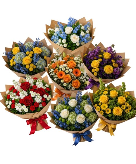 Premium Wrapped Bouquet