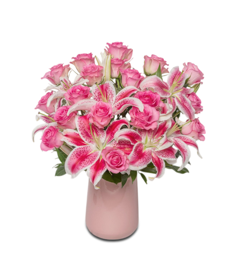 Blushing Lilies