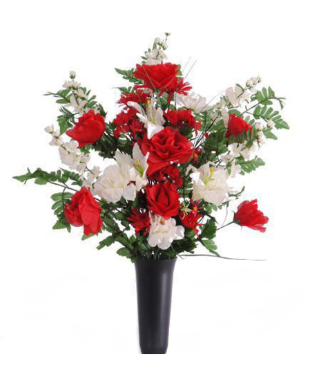 Red & White All Season or Patriotic Display