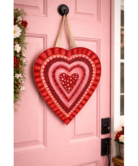 Heart Door Decor