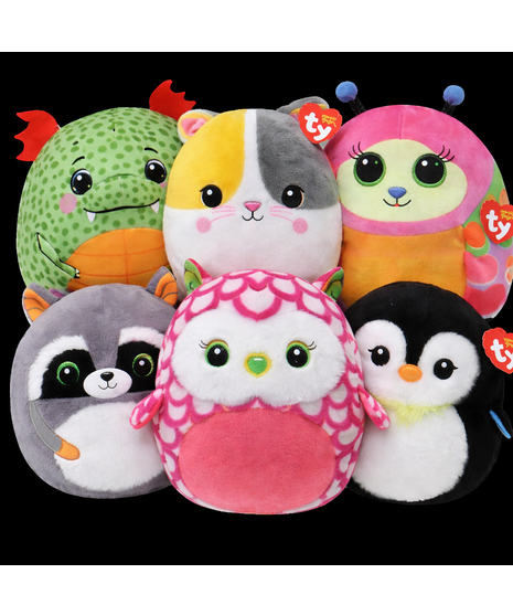 Add an element of fun with Squish Surprise, a mystery plush gift featuring an ultra-soft 10-inch squishy animal. Perfect for spreading smiles with a surprise twist.