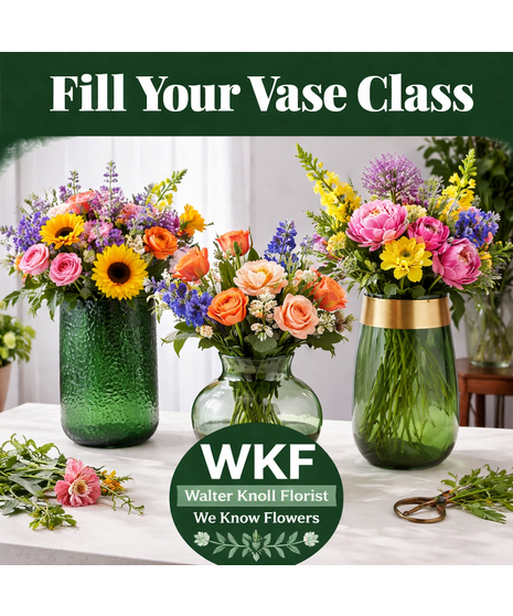 Fill your Vase Class