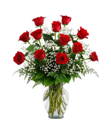 Walter Knoll Florist Dozen Roses Bouquet
