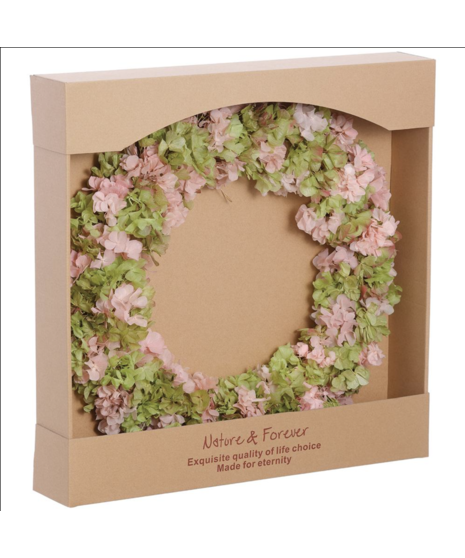 Preserved Hydrangea Wreath