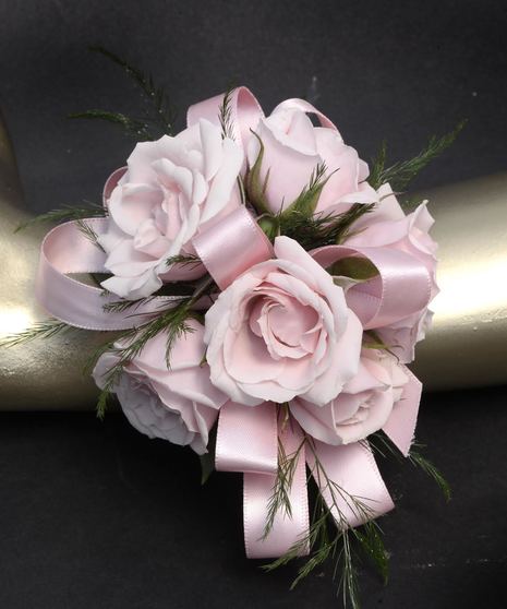 Blush Pink Wrist Corsage