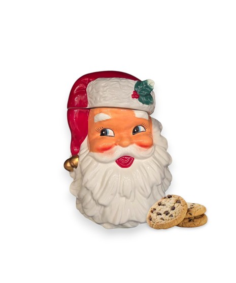 Santa Cookie Jar