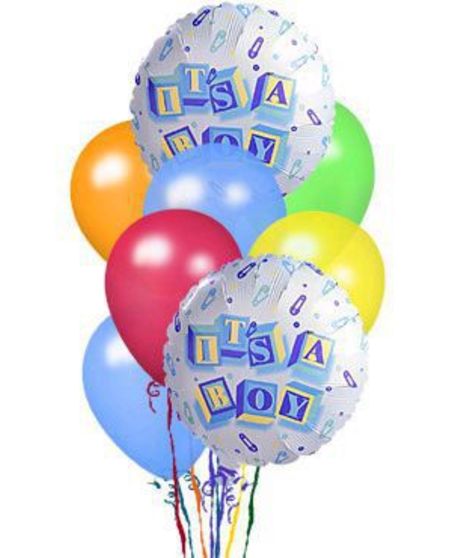 It's A Boy/Girl Balloon Bouquet